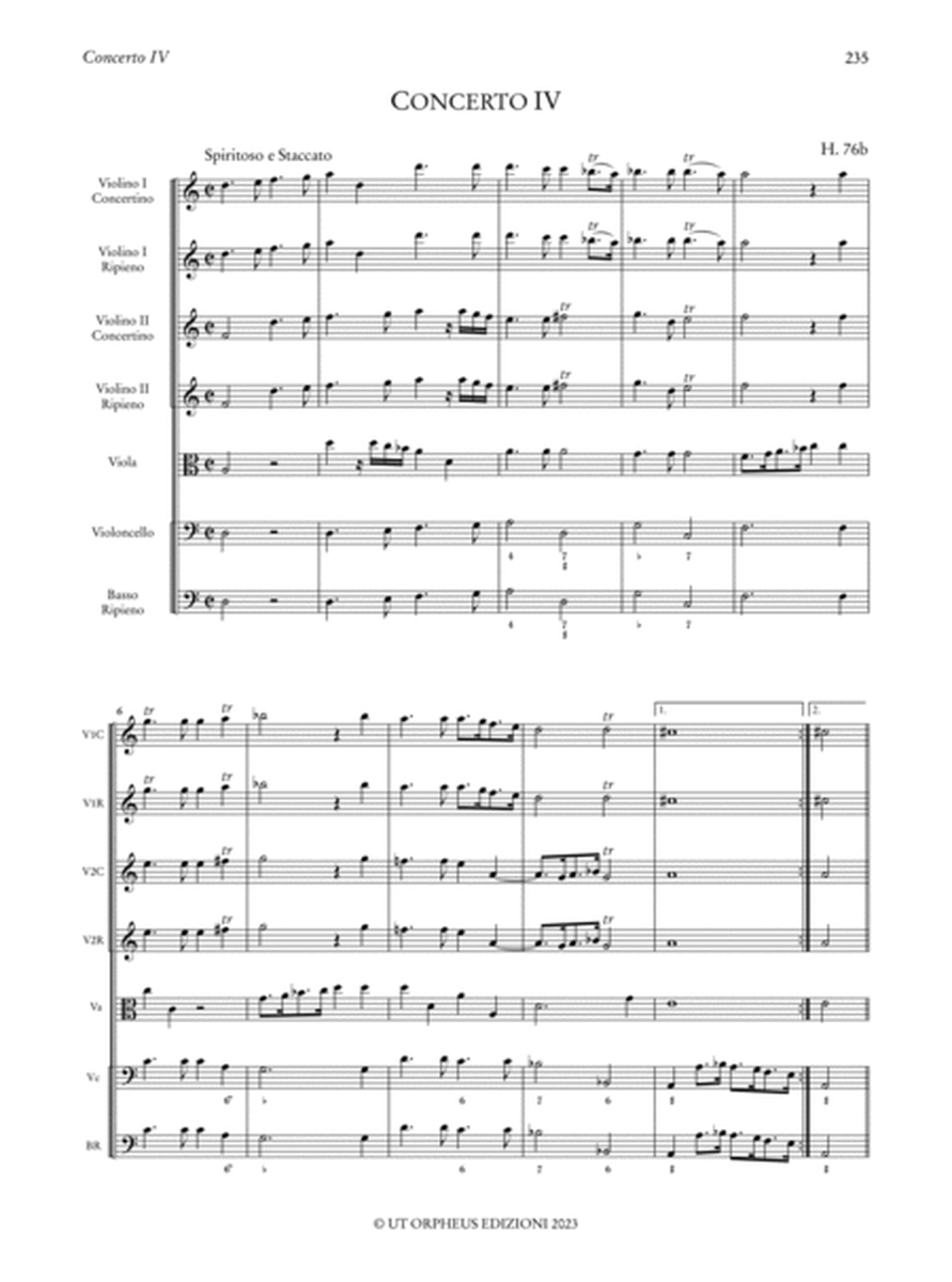 6 Concertos Op. 3 (1732-1733; Revised, 1751) (H. 73-78). Critical Edition