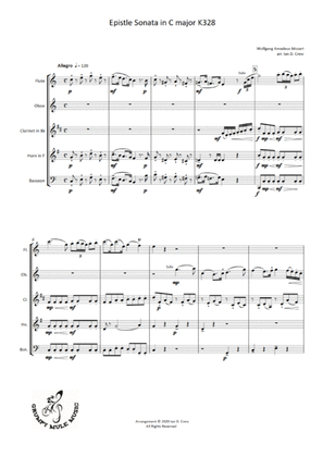 Mozart - Epistle Sonata in C K328