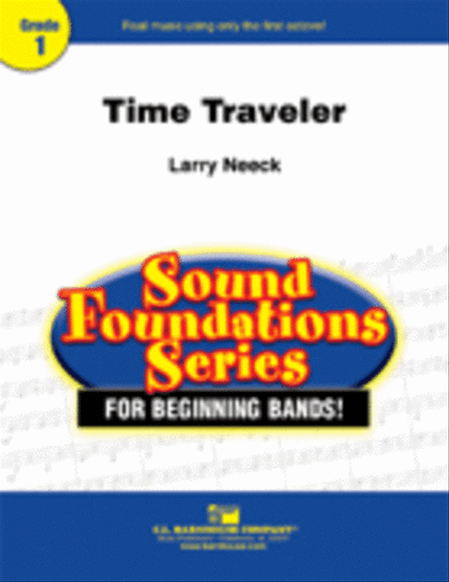 Time Traveler Concert Band - Sheet Music