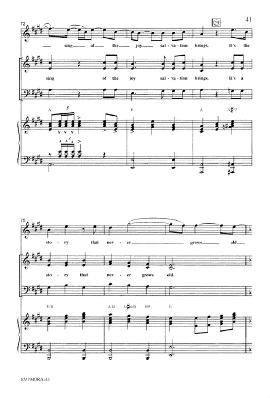 We Will Know Peace 3-Part scores gallery preview page 43