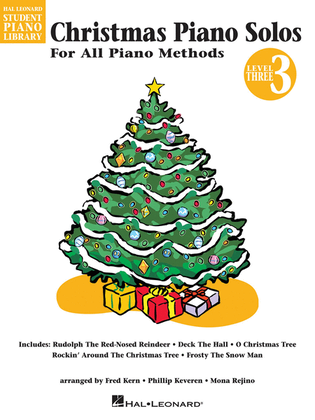 Book cover for Christmas Piano Solos – Level 3