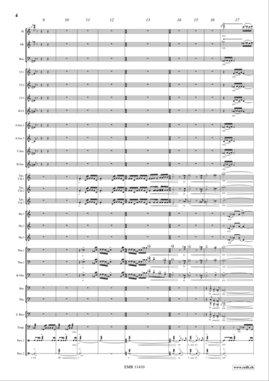 Processional Concert Band scores gallery preview page 5