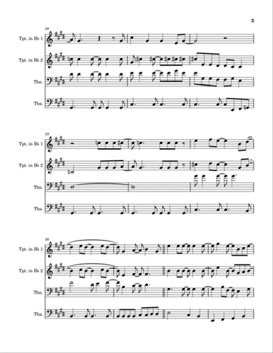 Photograph Photograph Trombone scores gallery preview page 4