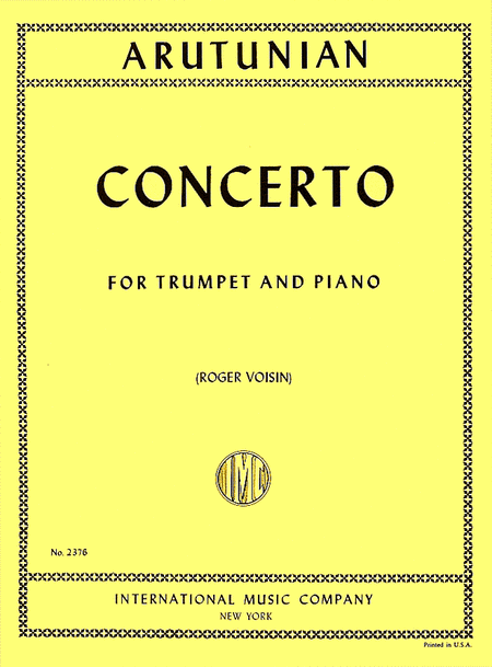 Alexander Arutunian: Trumpet Concerto