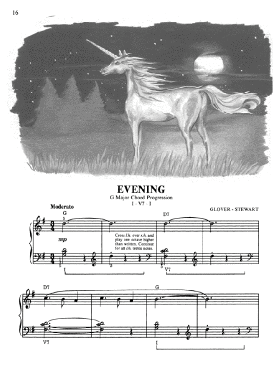 David Carr Glover Method for Piano Performance Piano Method scores gallery preview page 4