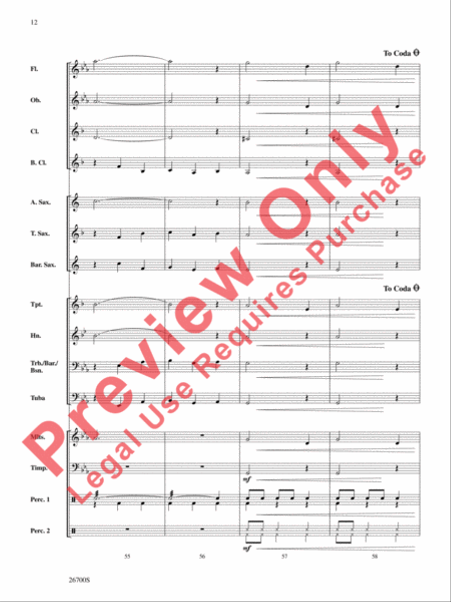 Asturias Asturias Concert Band scores gallery preview page 13