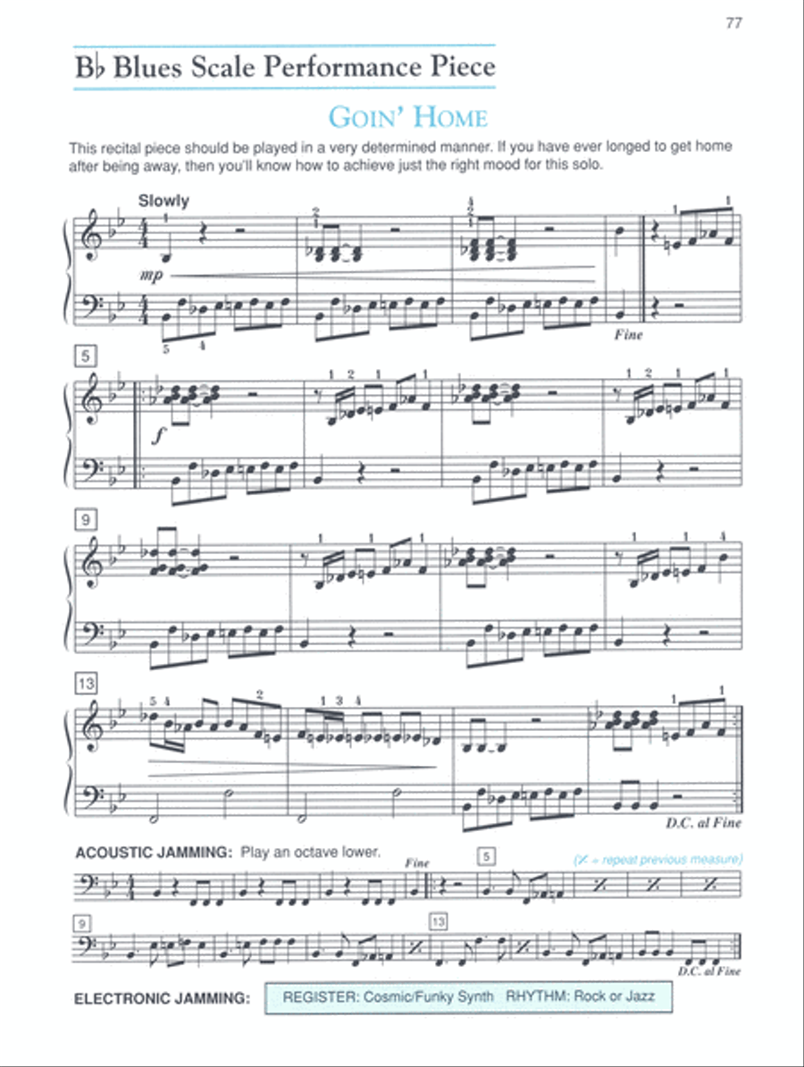Alfred's Basic Adult Piano Course - Jazz/Rock Course (Book/CD) Piano Method scores gallery preview page 5
