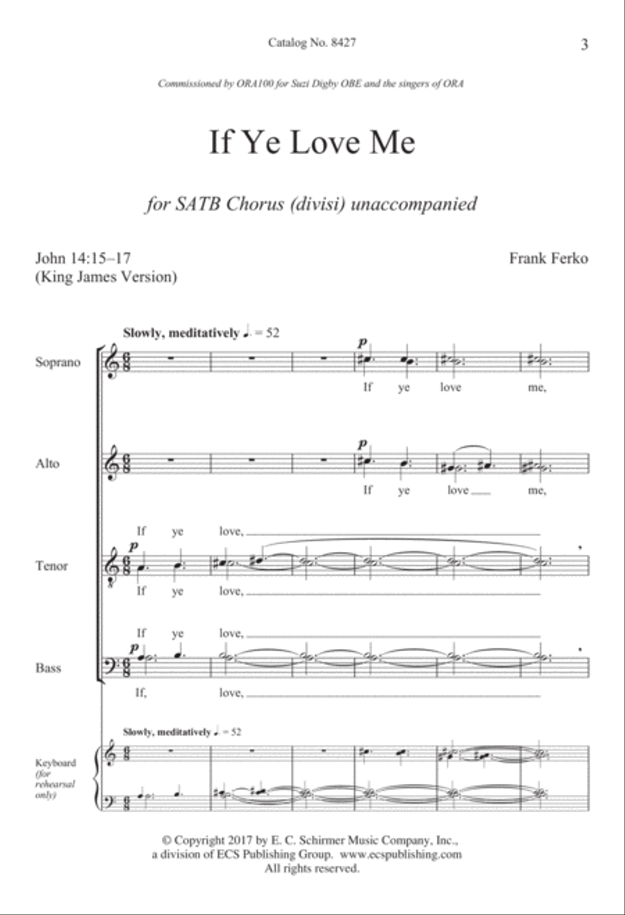 If Ye Love Me Divisi scores gallery preview page 3
