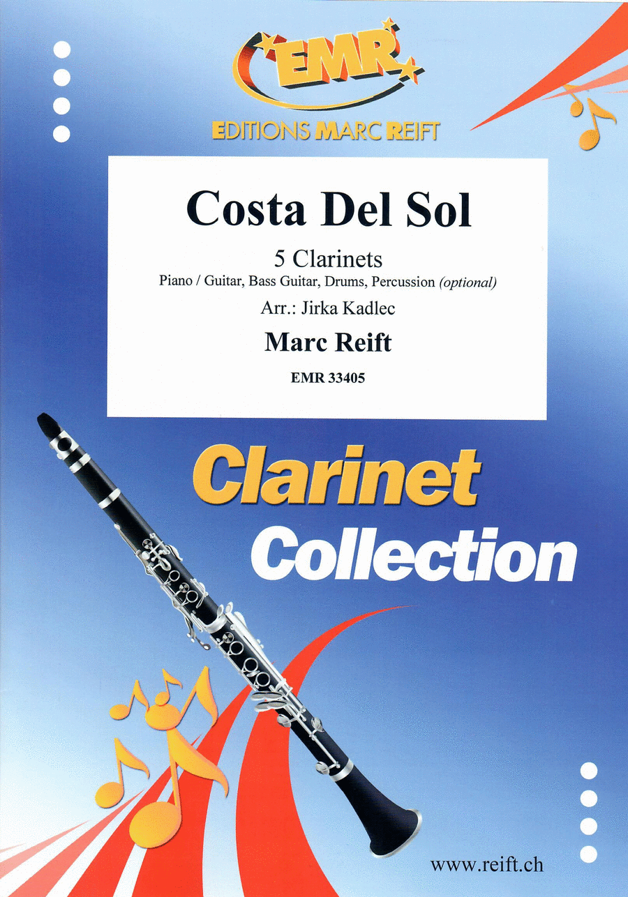 Costa Del Sol Clarinet scores gallery preview page 1