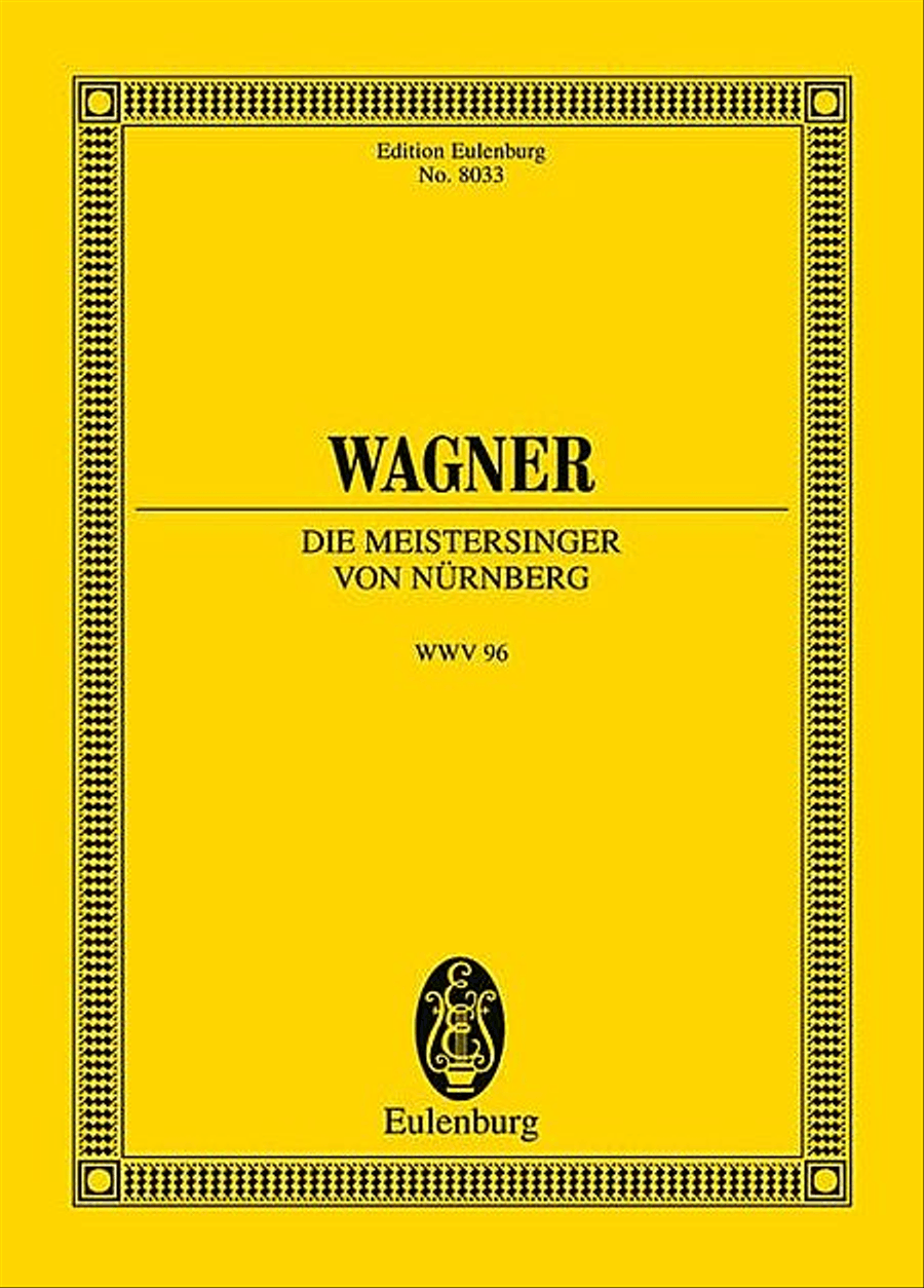 Die Meistersinger von Nürnberg Choir scores gallery preview page 1