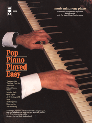 Book cover for Pop Piano Played Easy