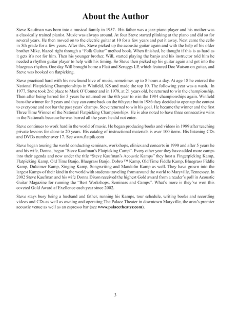 My First Blues Guitar Picking Songs Electric Guitar scores gallery preview page 4