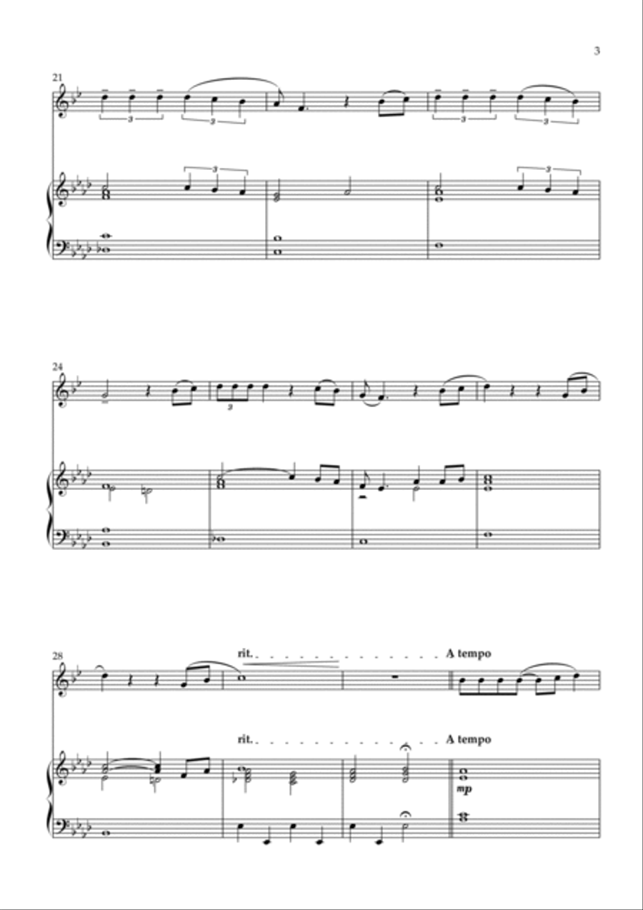 Part Of Your World (reprise) B-Flat Clarinet scores gallery preview page 3