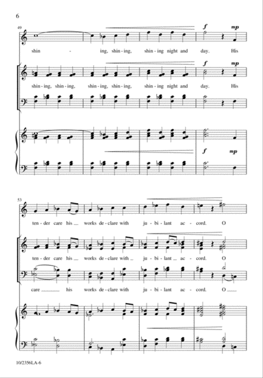 Boundless Love Boundless Love 4-Part scores gallery preview page 6