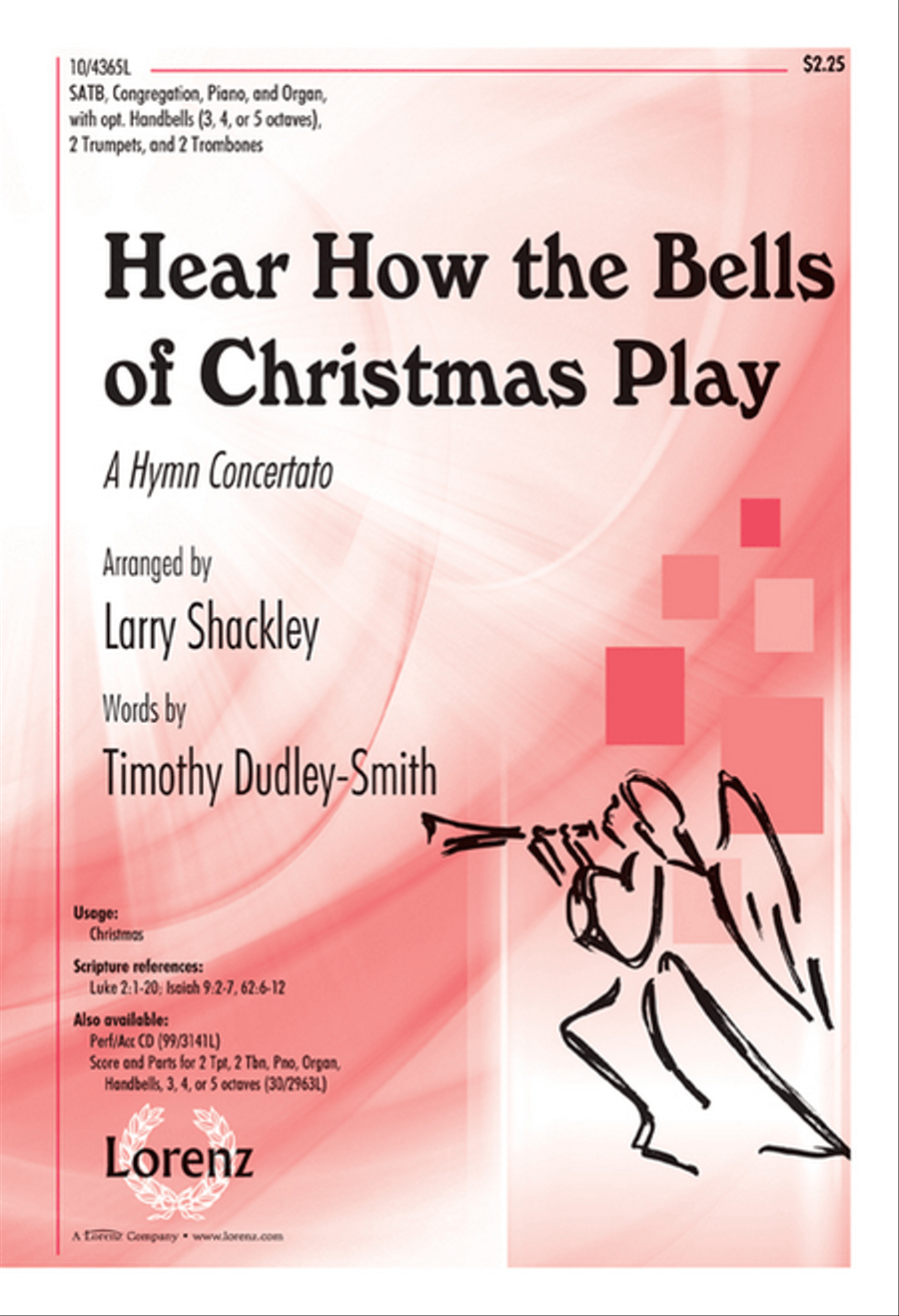 Hear How the Bells of Christmas Play 4-Part scores gallery preview page 1