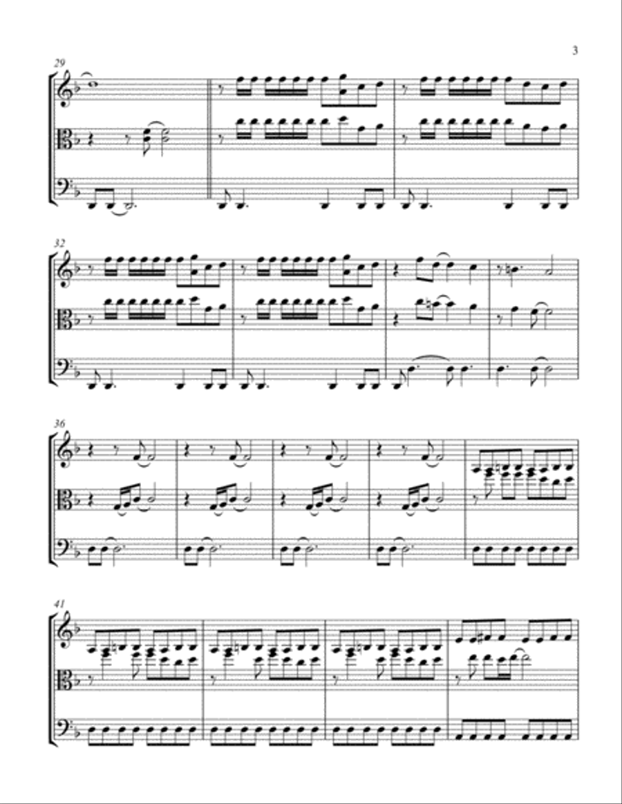 Come Together Come Together String Trio scores gallery preview page 3