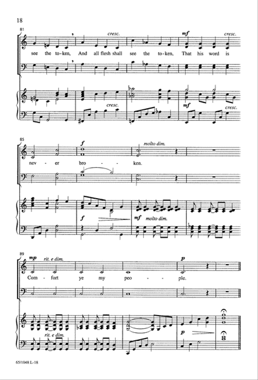 The Light of the World The Light of the World 4-Part scores gallery preview page 20