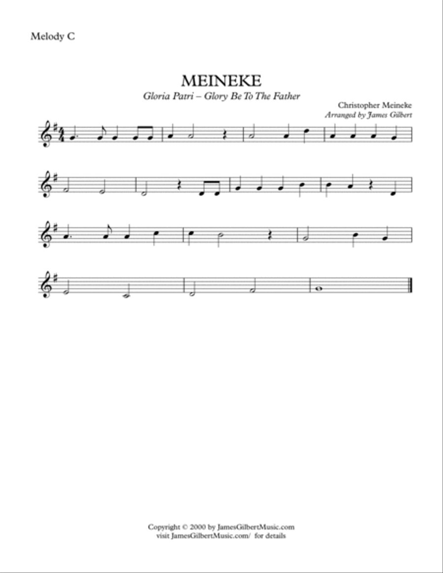 MEINEKE Small Ensemble scores gallery preview page 6
