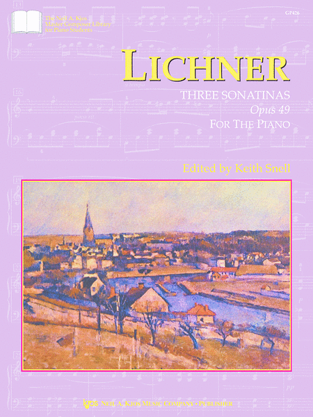 Lichner: Three Sonatinas, Opus 49