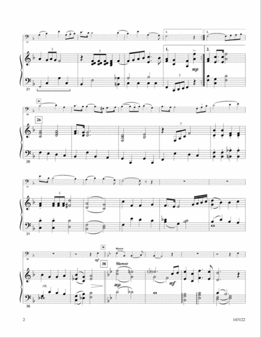 Faith Is The Victory Trombone scores gallery preview page 3