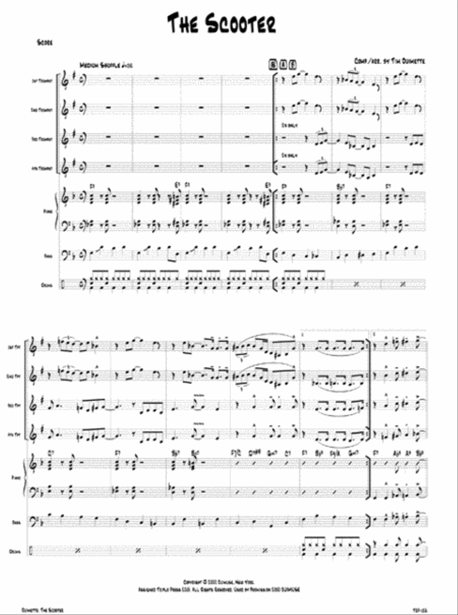 The Scooter Small Ensemble scores gallery preview page 2