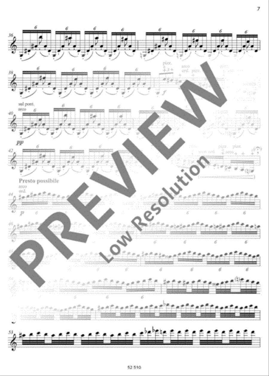 Gypsy Melody Violin Solo scores gallery preview page 8