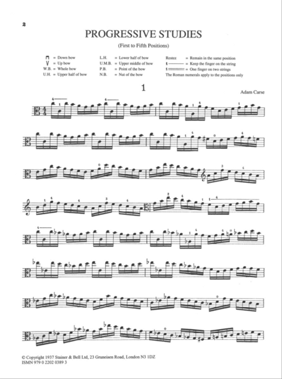 Viola School of Progressive Studies. Book 5 Viola scores gallery preview page 2