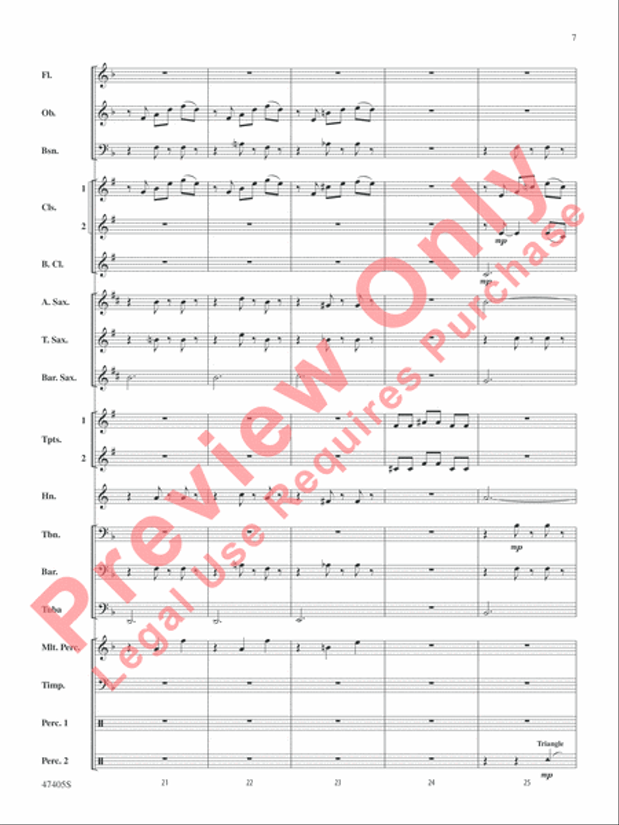 DC Comics Superheroes Concert Band scores gallery preview page 8