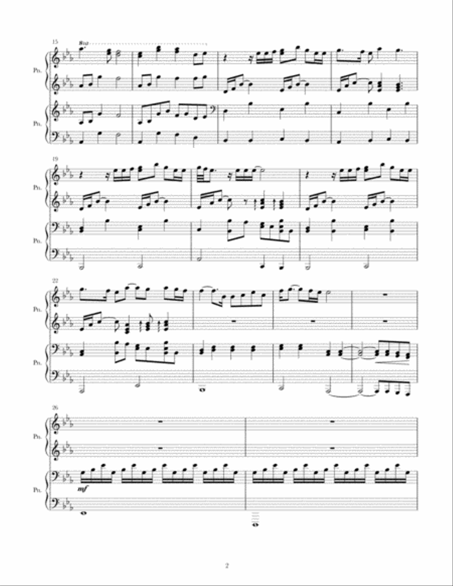 Turning Page Piano scores gallery preview page 2