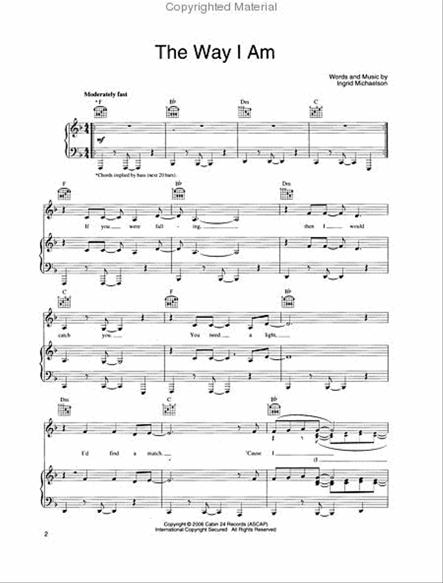 Grenade Piano, Vocal, Guitar scores gallery preview page 2