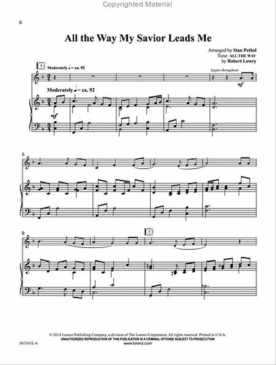 The Sunday Instrumentalist Trombone scores gallery preview page 2