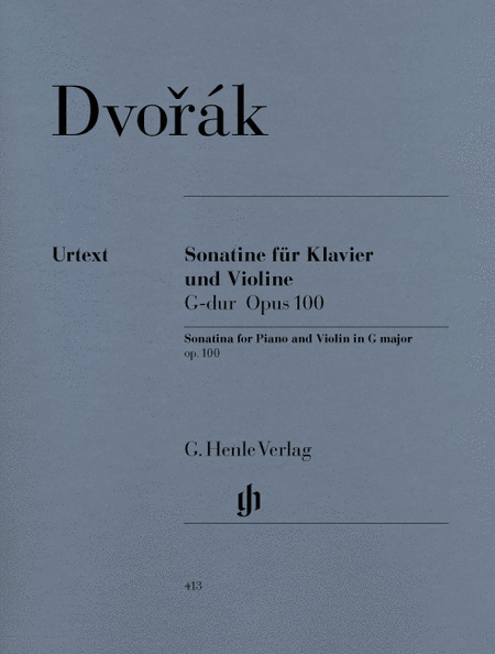 Anton Dvorak: Sonatina for Piano and Violin G major op. 100