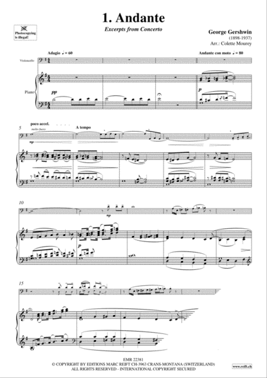Gershwin 20 Greatest Hits Piano Accompaniment scores gallery preview page 3