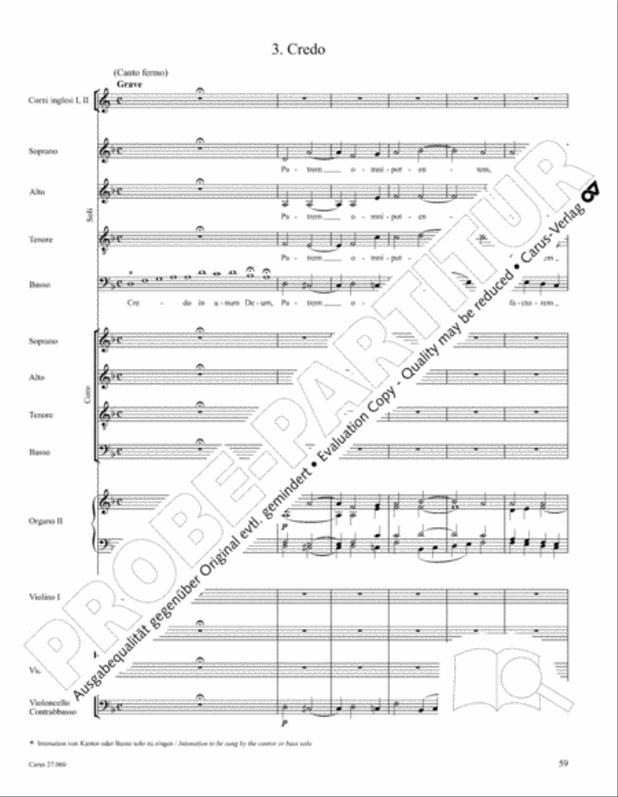 Messe a quatre voix 4-Part scores gallery preview page 70