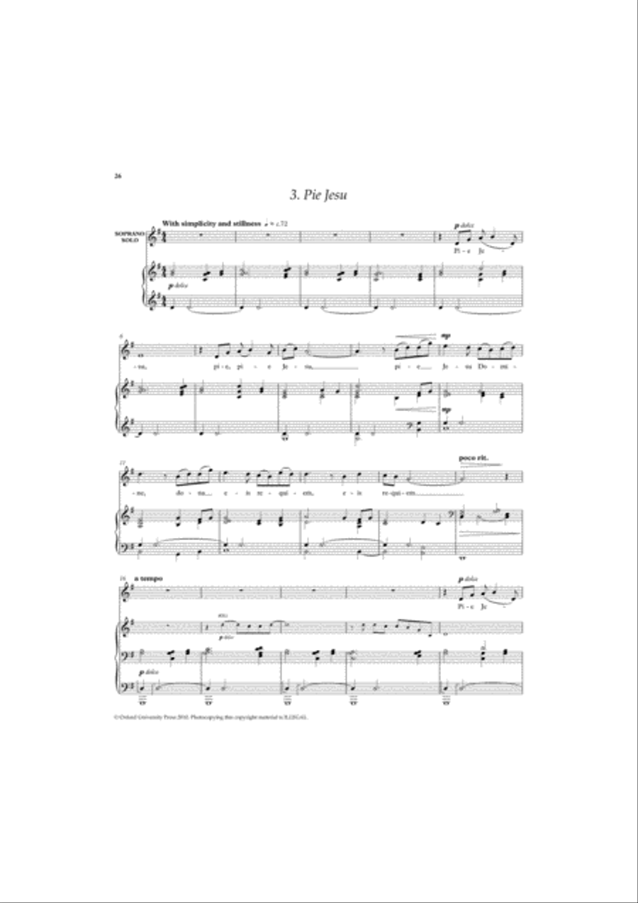 Requiem Requiem 4-Part scores gallery preview page 9