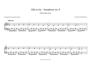 Ode to Joy - Alberti Bass Etude