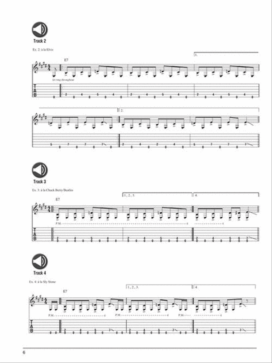 Learn Funk Guitar with Tower of Power's Jeff Tamelier Electric Guitar scores gallery preview page 8