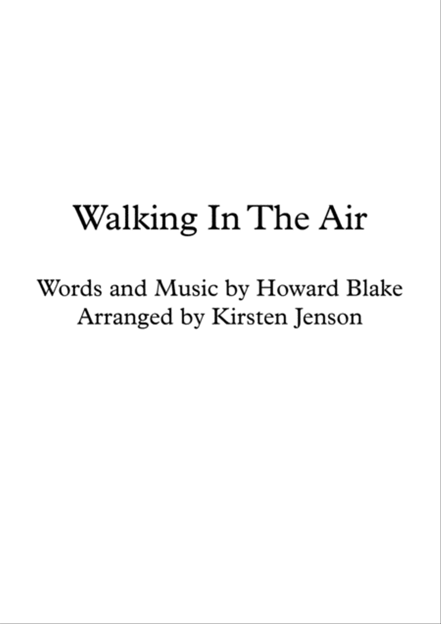 Walking In The Air Walking In The Air String Trio scores gallery preview page 1