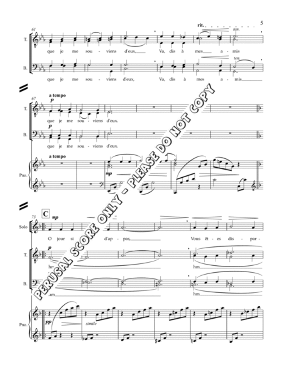Un Canadien Errant Ttbb TTBB scores gallery preview page 5