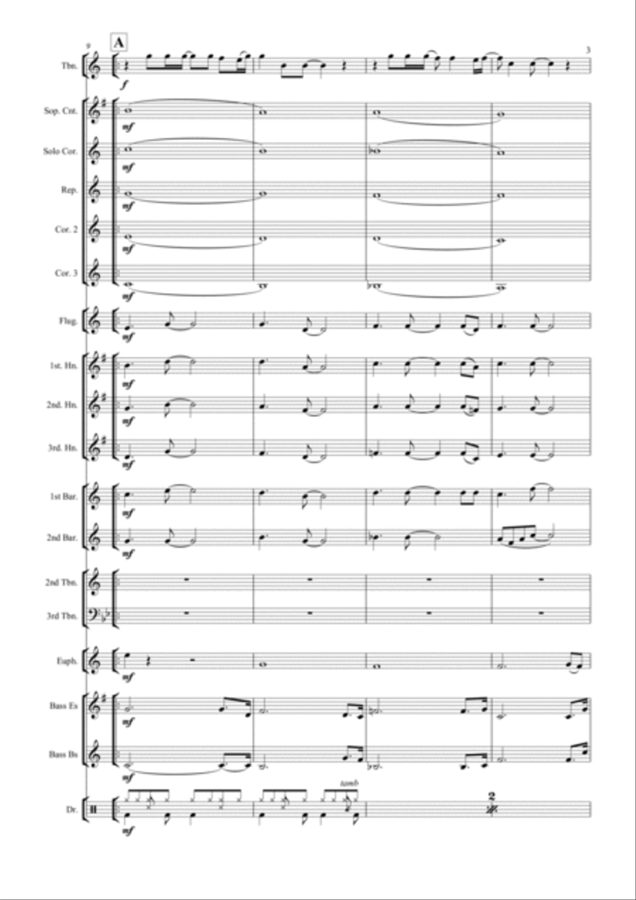 Make You Feel My Love Brass Band scores gallery preview page 4