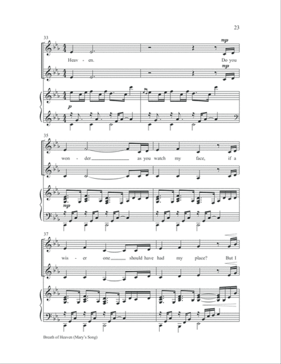 Women in Song 4 Women in Song 4 SSA scores gallery preview page 25