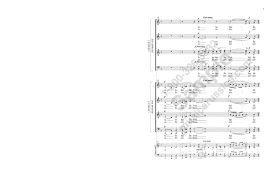 Now the Powers of Heaven 4-Part scores gallery preview page 4