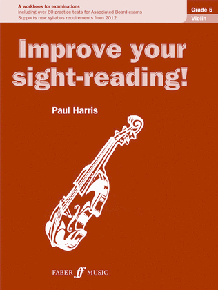 Book cover for Improve Your Sight Reading! Violin 5