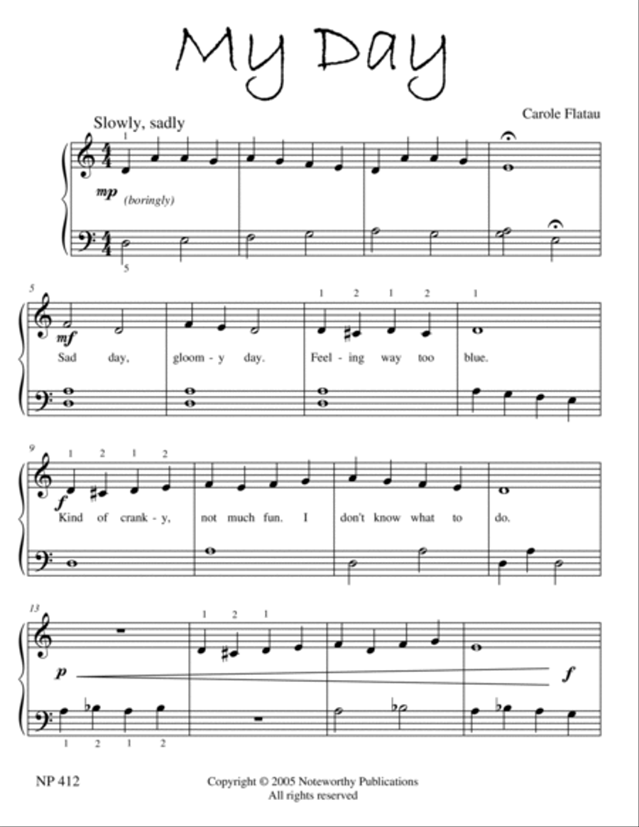 My Day Piano Method scores gallery preview page 2