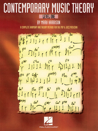 Book cover for Contemporary Music Theory – Level One