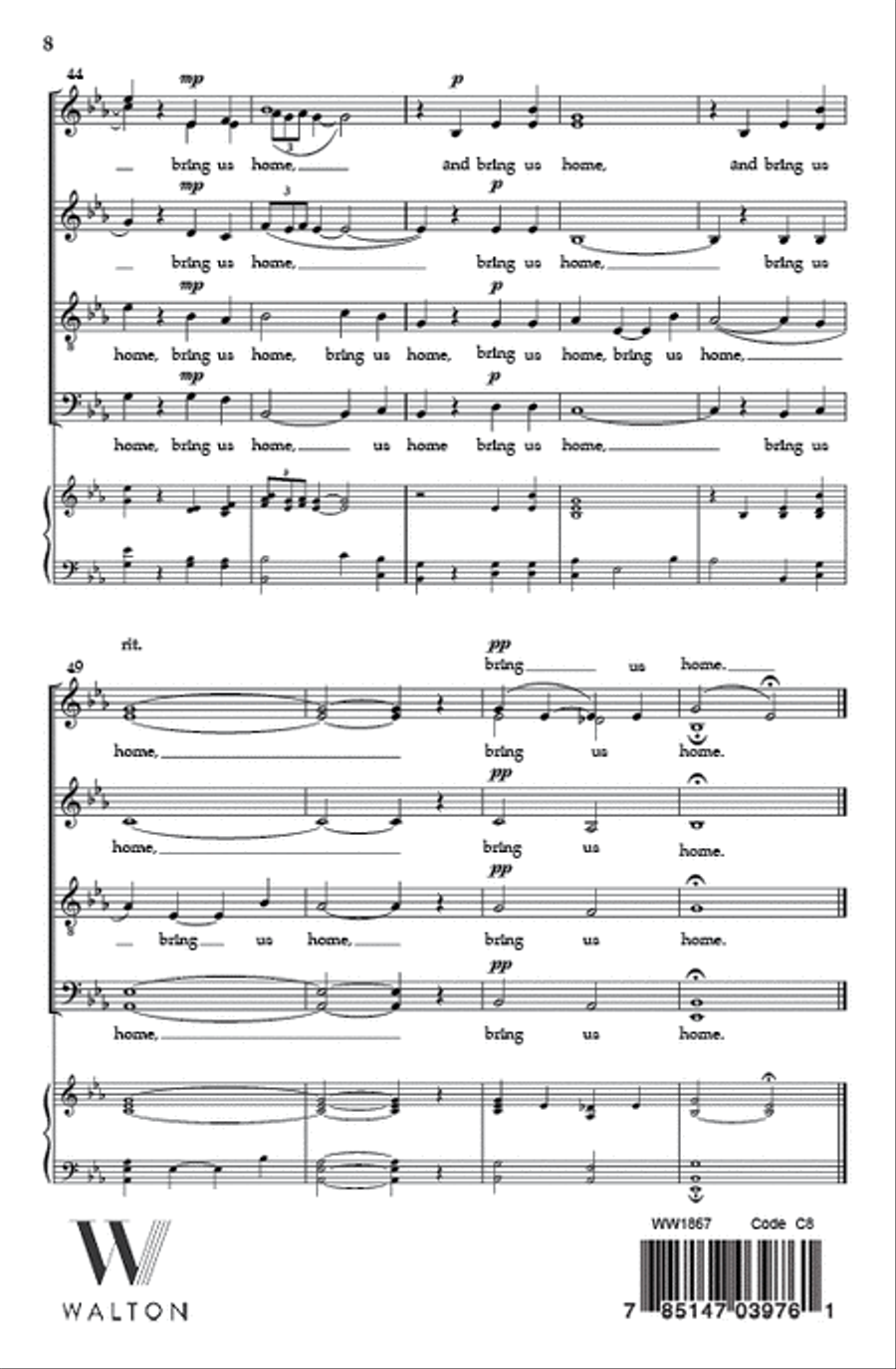 The Clouded Heaven Divisi scores gallery preview page 7