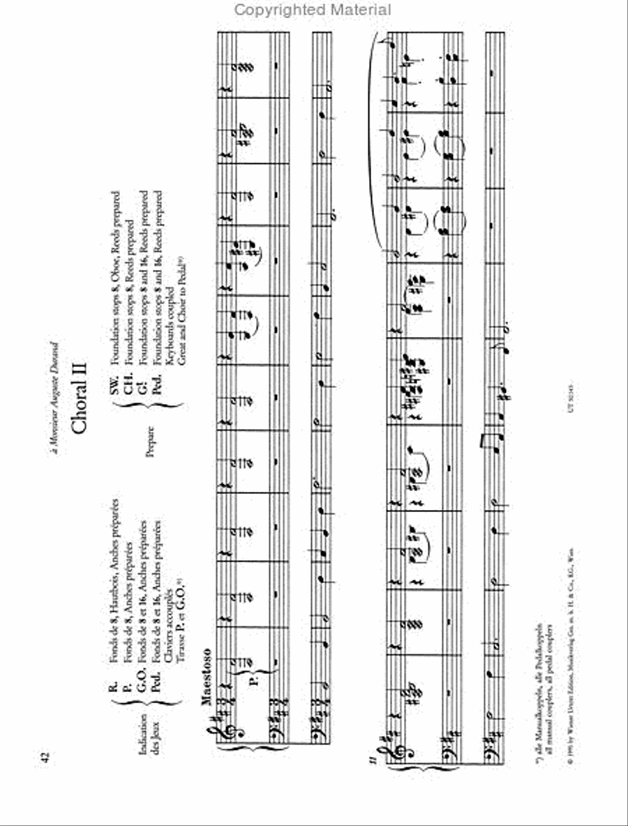 Complete Works for Organ, Vol. 4 Chamber Music scores gallery preview page 3