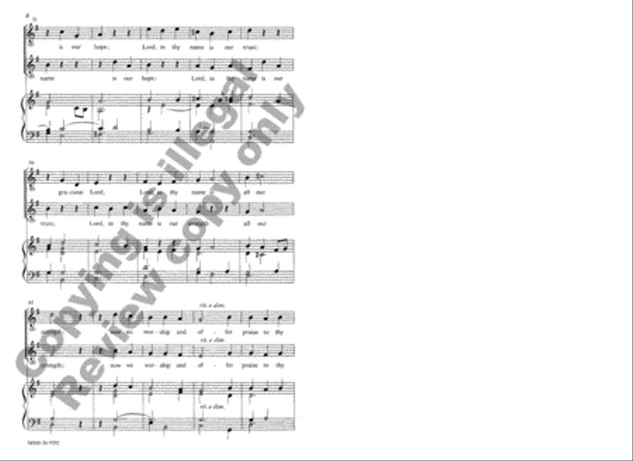 Lord of All, We Give Thanks 3-Part scores gallery preview page 6