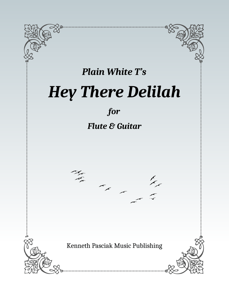 Hey There Delilah Hey There Delilah Flute scores gallery preview page 1