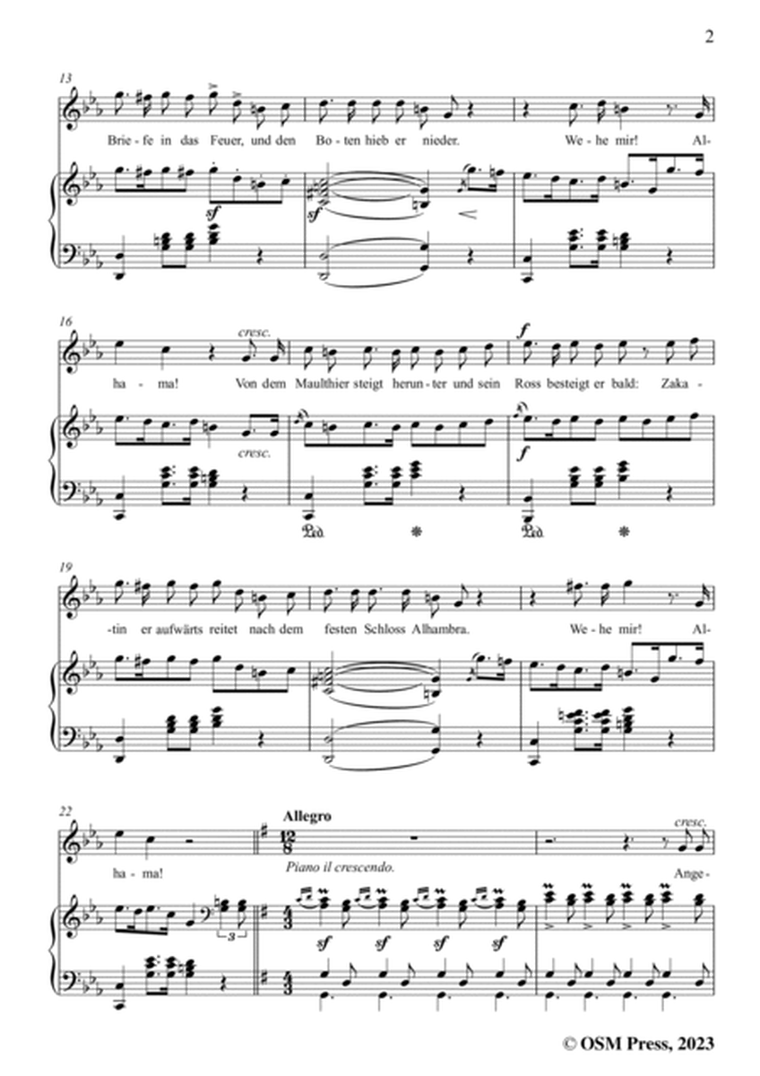 C. Loewe-Der Sturm von Alhama,in c minor,Op.54 image number null